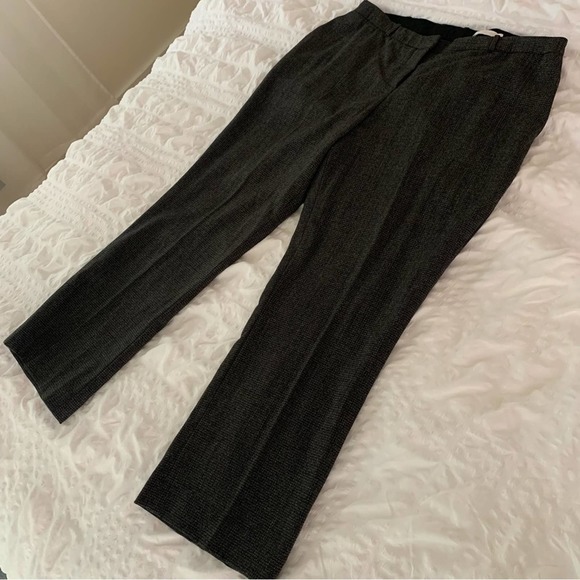 Hugo Boss Gray Tweed Cropped Pants - Picture 8 of 16